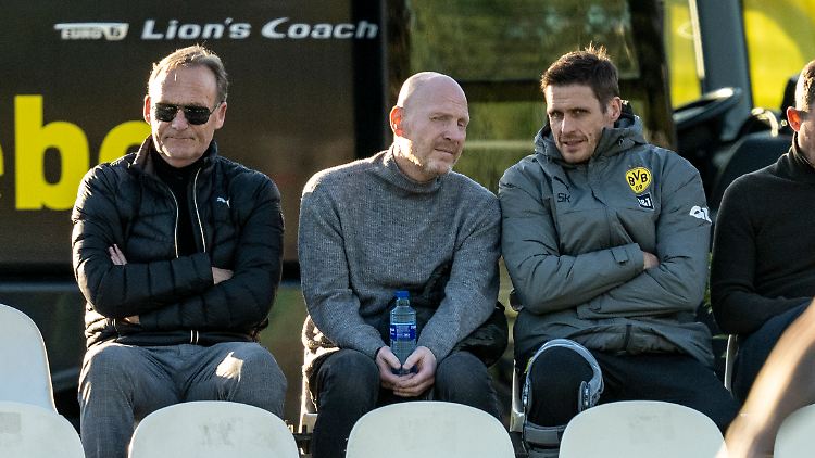Hans-Joachim Watzke, Matthias Sammer und Sebastian Kehl spielen gewichtige Rollen im nun anstehenden Serien-Finale der Dortmunder.