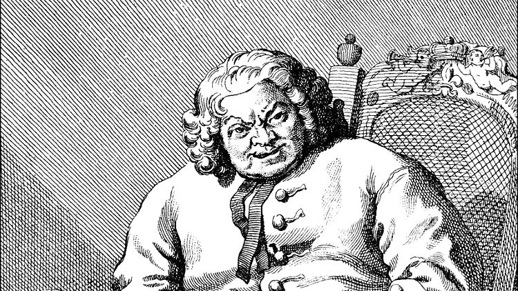 Ein Portrait von Simon Fraser, dem 11. Lord Lovat.