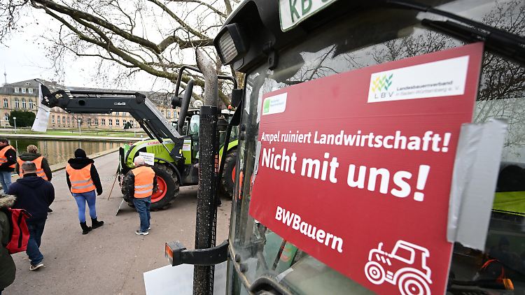 Für die neue Woche sind weitere Proteste der Bauern angekündigt.