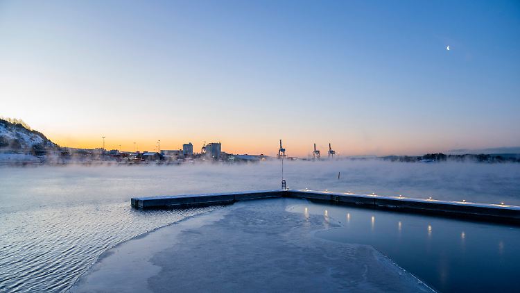 In Oslo ist es so kalt wie nie zuvor.