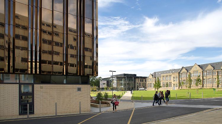Campus der Universität Leeds in England. (Archivbild)