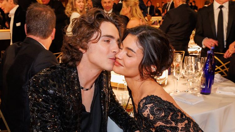 Machen aus ihrer Liebe keinen Hehl mehr: Timotheé Chalamet und Kylie Jenner.