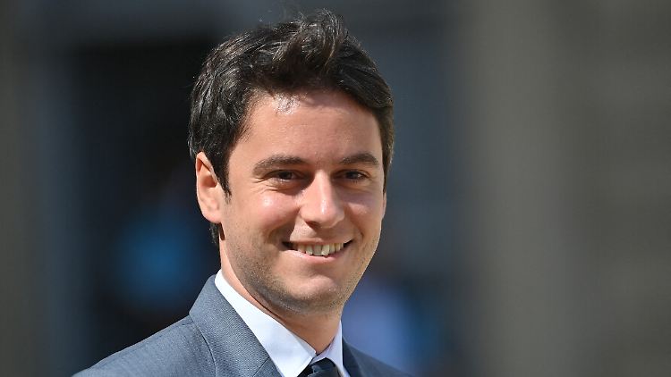 Gabrial Attal war bislang Bildungsminister.