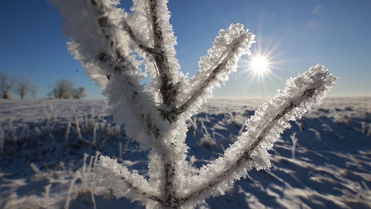 Eiskalte Polarluft zieht über das Land.