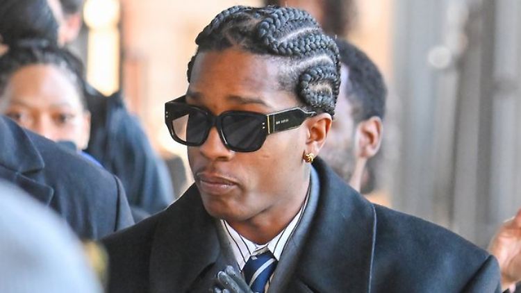 Auf dem Weg zum Gerichtssaal: A$AP Rocky.