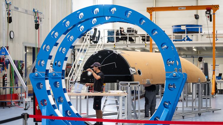 Isar Aerospace fertigt seine Raketen im bayerischen Ottobrunn.