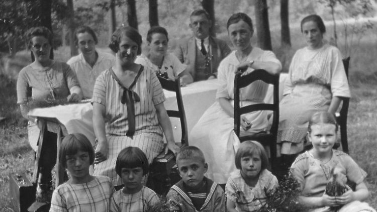 Mehrere Generationen mit jeweils mehr als drei Geschwistern, das war in den 1920er Jahren noch die Regel.