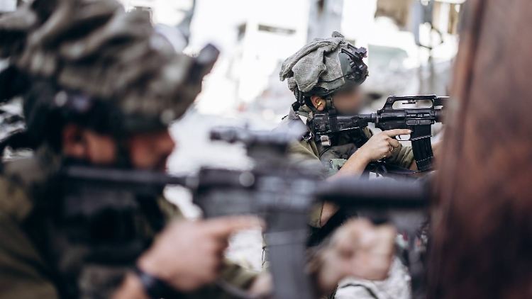Israelische Soldaten während einer Militäroperation im Gazastreifen Anfang Januar. 