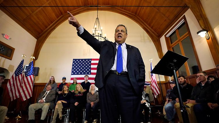 Christie will aussichtsreicheren Trump-Herausforderern keine Stimmen abgraben.