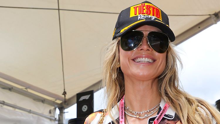 Macht jetzt mit Sonnenbrille gemeinsame Sache mit Tiësto: Heidi Klum.