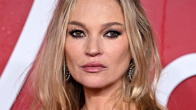 Achtet heute besser auf sich als früher: Kate Moss.