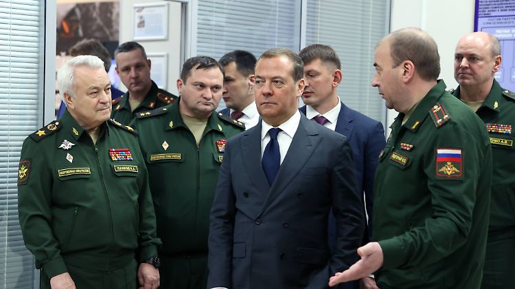 Medwedew tritt seit Ausbruch des russischen Angriffskriegs als Hardliner auf. 