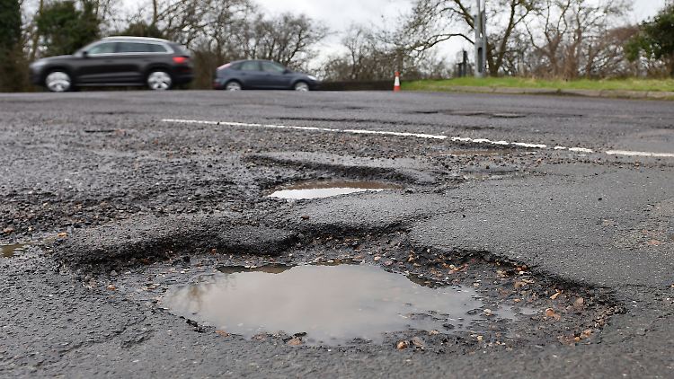 Der "National Pothole Day" am 15. Januar will auf das Schlagloch-Problem aufmerksam machen.