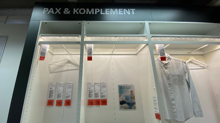 Mit dem neuen System soll man einen Pax-Schrank in zehn Minuten aufbauen können.