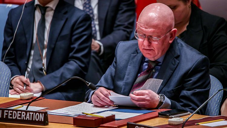Der russische UN-Botschafter Wassili Nebensia sprach von einer "eklatanten bewaffneten Aggression gegen ein anderes Land".