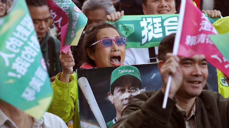 Sollte die DPP wieder den Präsidenten stellen, dürfte Chinas kommunistische Führung den Druck auf Taiwan fortsetzen.