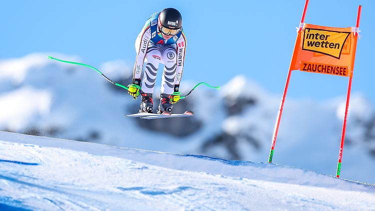 Kira Weidle war nach ihrem Topergebnis in Altenmarkt-Zauchensee sehr erleichtert.