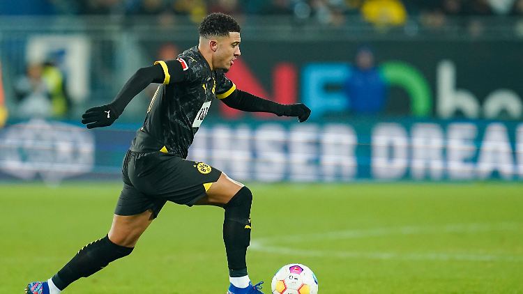 War in Darmstadt überhaupt nicht faul: Jadon Sancho.