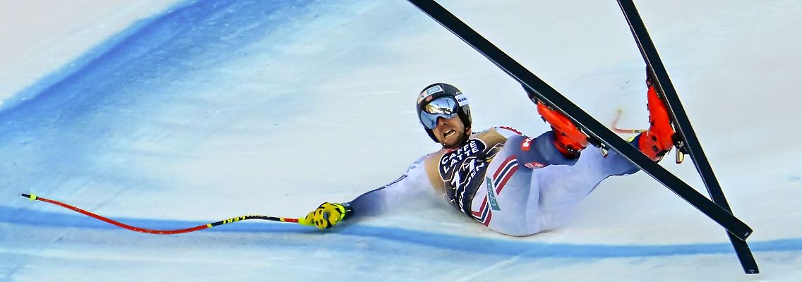 Stürzte schwer in Wengen: Aleksander Aamodt Kilde aus Norwegen.