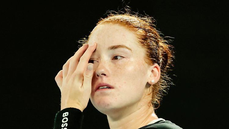 Ella Seidels Grand-Slam-Debüt war schon nach 53 Minuten beendet.