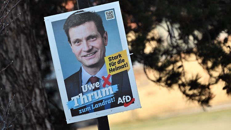 Uwe Thrum hat die absolute Mehrheit nur um wenige Prozentpunkte verpasst.