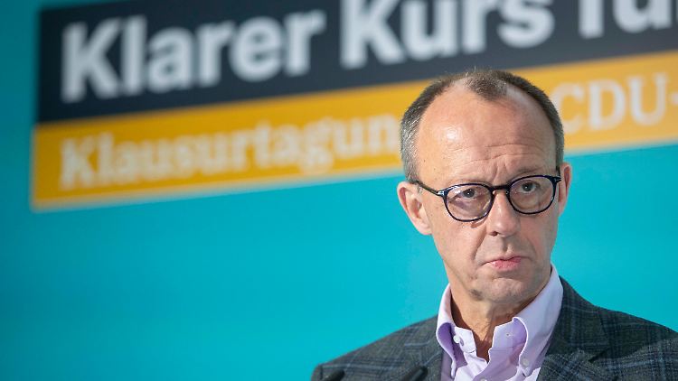 Der Ampel-Kurs stellt ihn nicht zufrieden: CDU-Chef Friedrich Merz.
