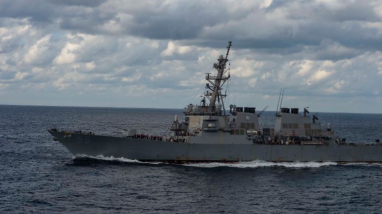 Das war das Ziel der Huthi-Miliz: der US-Zerstörer "USS Laboon"