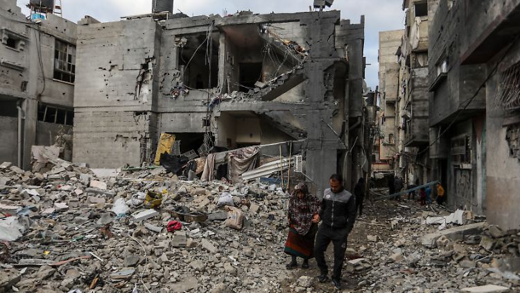 Israelische Luftangriffe verwüsten weite Teile des Gazastreifens.
