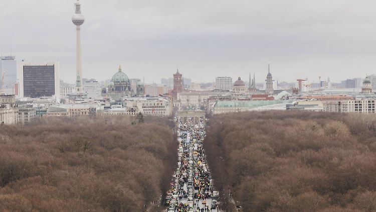 Auch viele Spediteure und Handwerker unterstützen den Bauernprotest.
