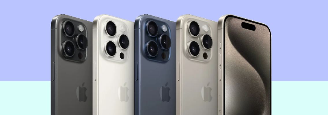 Welches darf es denn sein? Das iPhone 15 Pro gibt es bei o2 schon für einen Euro.