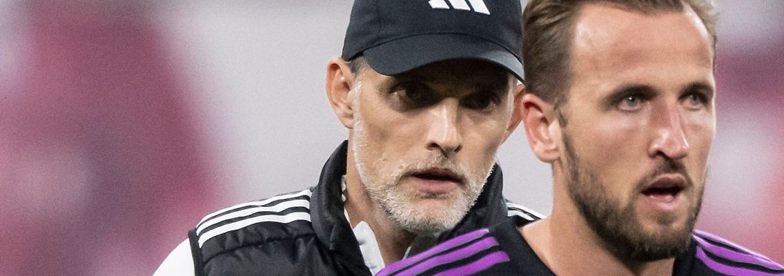 Laut Bayern-Trainer Thomas Tuchel (l) gibt es für Harry Kane "keine Grenzen".