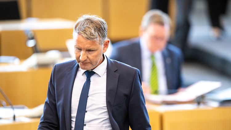 AfD-Landeschef Björn Höcke kann nicht mal die Stammwähler seiner Partei überzeugen. 52 Prozent der Thüringer haben Angst vor einem Wahlsieg der AfD im Freistaat.