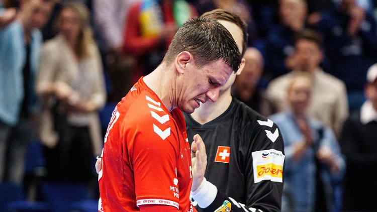 Unter Tränen verabschiedete sich Andy Schmid mit der Schweiz von der Handball-EM.