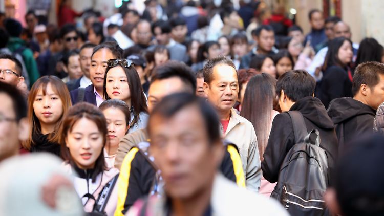 China verlor 2022 bereits den Titel als bevölkerungsreichstes Land an Indien. 