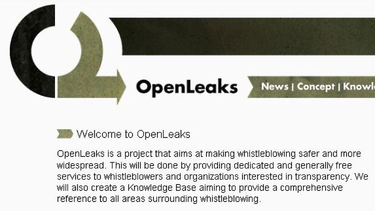 Ging nach einem Datenleck Hals über Kopf online: Wikileaks-Konkurrent OpenLeaks des deutschen Daniel Domscheit-Berg