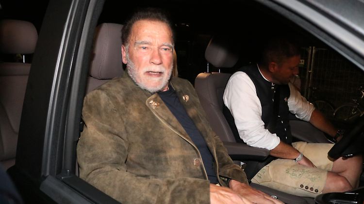 Arnold Schwarzenegger besuchte im vergangenen Jahr das Oktoberfest in München.
