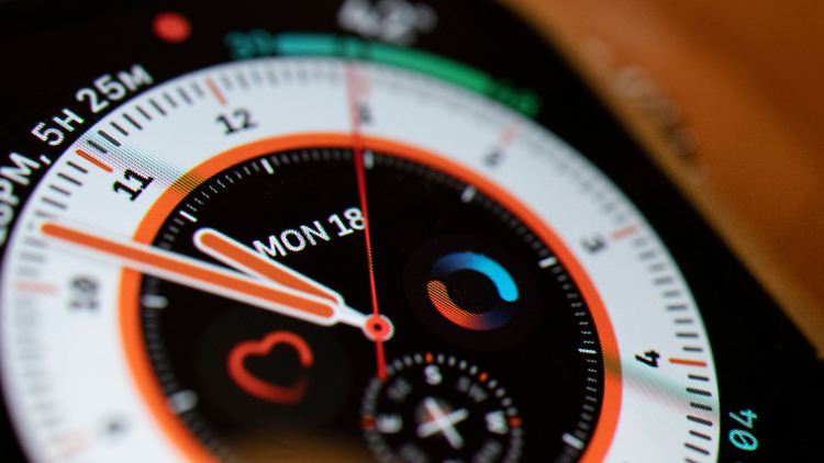 Die Uhrzeit zeigt die Apple Watch dennoch an.
