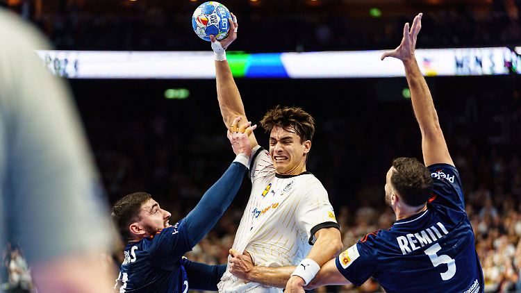 Julian Köster spielte sich gegen Frankreich müde.