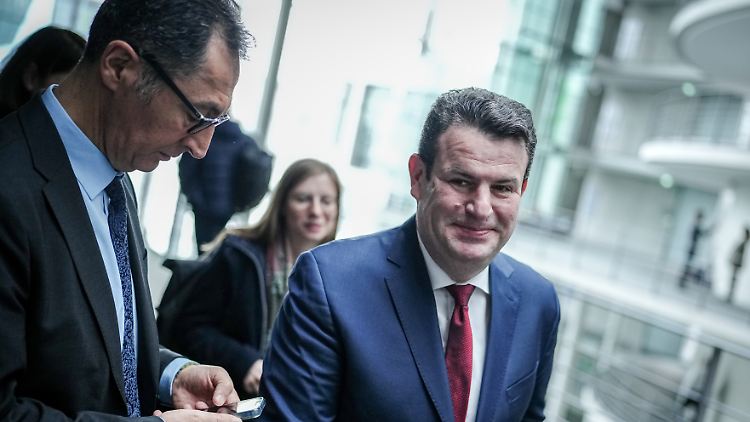 Bundesarbeitsminister Hubertus Heil bekommt in der Ampel Zuspruch für die Regelung.