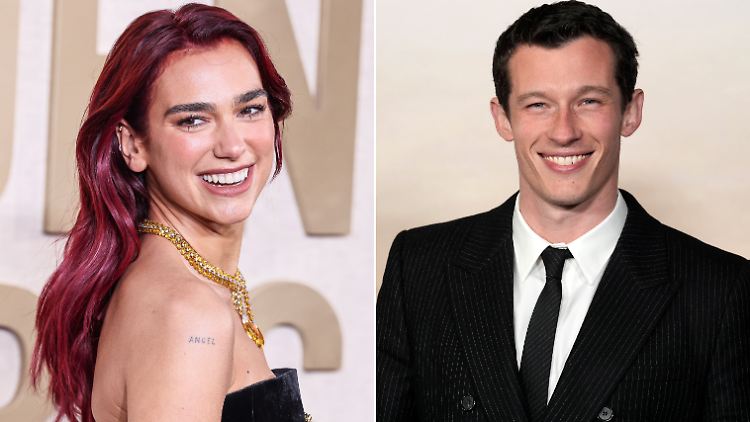 Da geht was: Dua Lipa und Callum Turner.