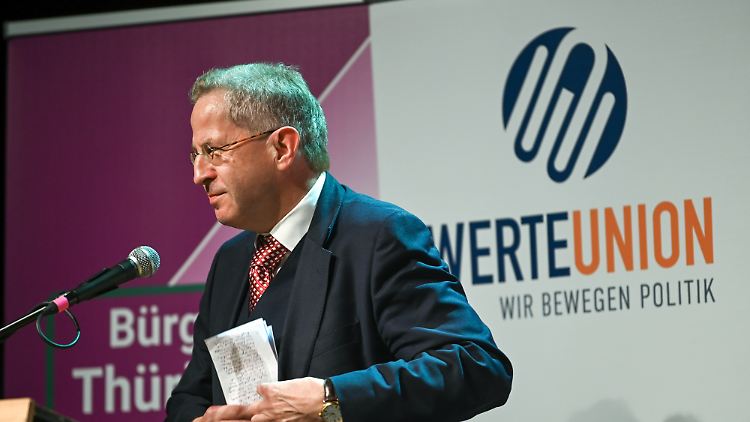 Wenn es nach Maaßen geht, wird am Samstag aus der Werteunion eine Partei.