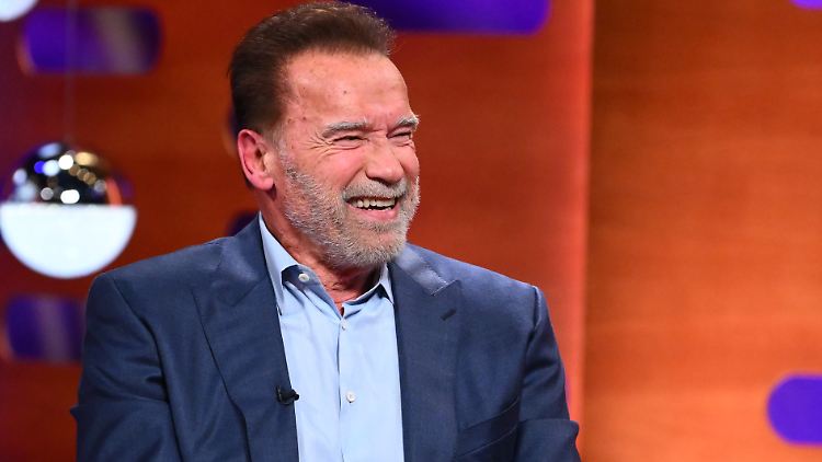 Zu Späßen aufgelegt: Arnold Schwarzenegger.