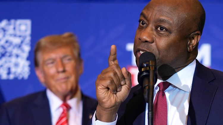 "Wir brauchen Donald Trump", sagt Tim Scott. Das hört der gern.