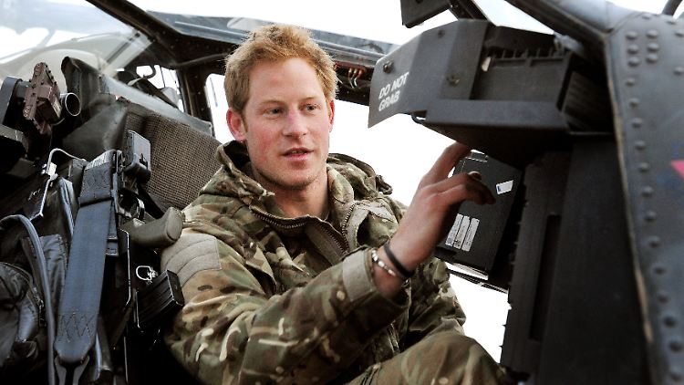 Prinz Harry war 2012 als Hubschrauberpilot in Afghanistan im Einsatz.