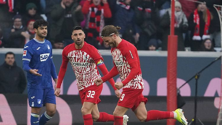 Lucas Höler erzielte den ersten Treffer für Freiburg.