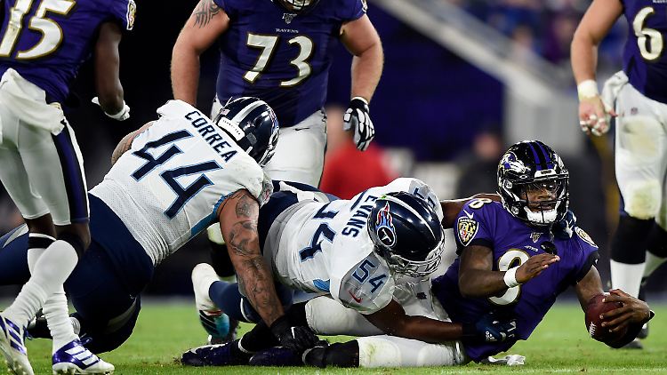 Lamar Jackson lieferte eine starke Leistung ab.