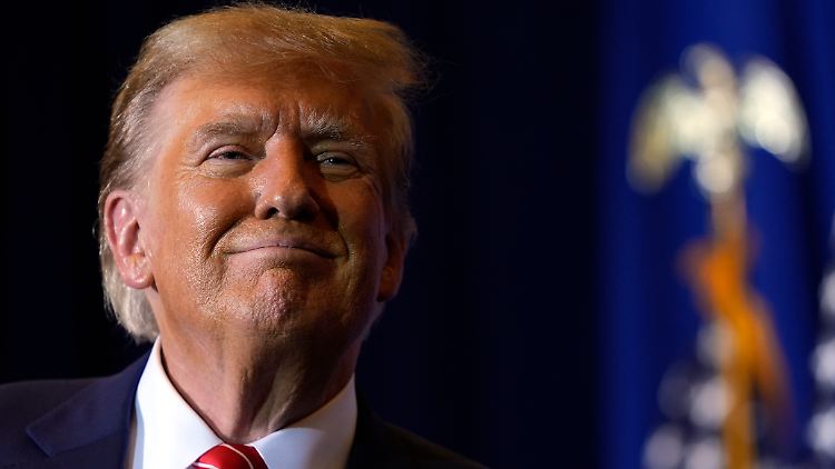 Noch hat Trump in Nikki Haley eine Gegnerin - doch er bleibt der haushohe Favorit für die Nominierung als Präsidentschaftskandidat der Republikaner. 
