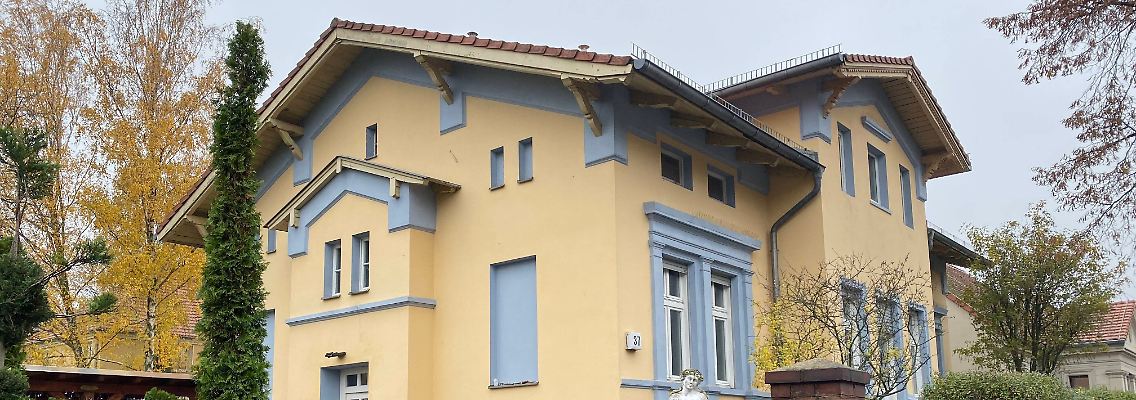Die Villa der Familie Remmo in Alt Buckow.