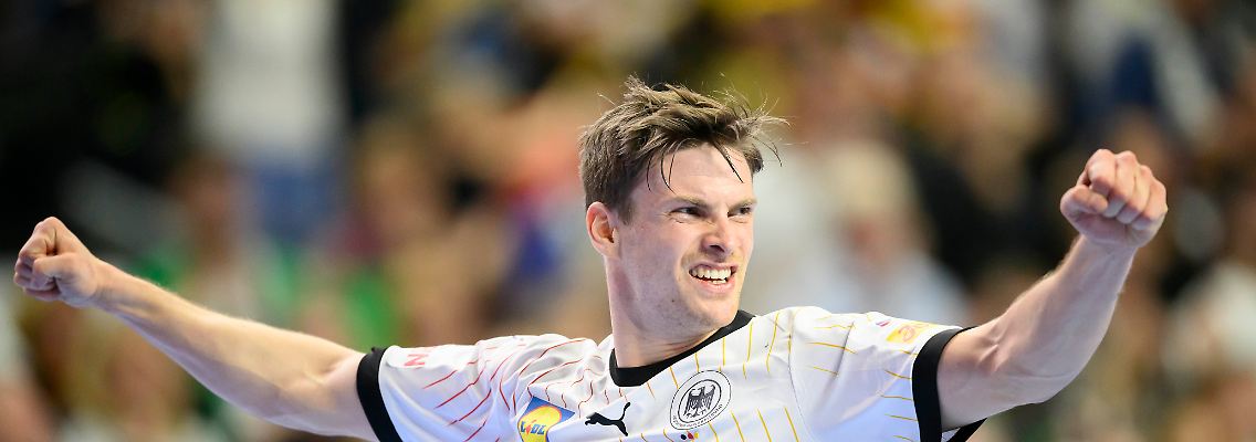 Rune Dahmke und das DHB-Team spielten sich gegen Ungarn in einen Rausch.