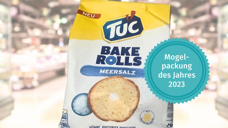 Weniger Inhalt und auch noch teurer: die "Tuc Bake Rolls".